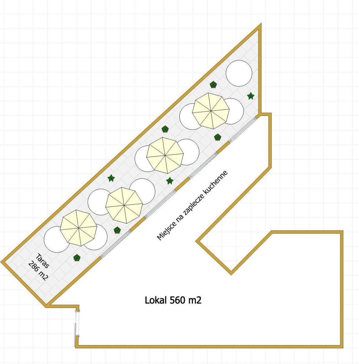 Lokal parter z witryną 560m2 - Lublin, LSM