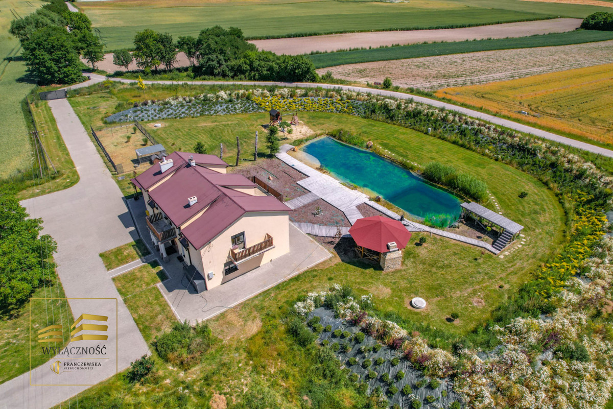 Dom, hala, działki
