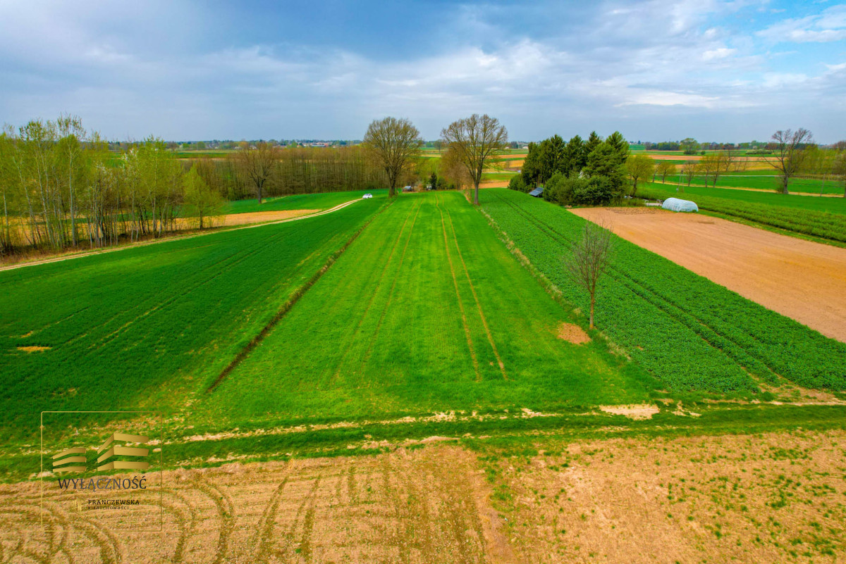 Działka rolna o pow. 3900m2 w Płouszowicach