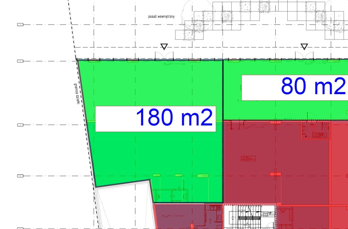 Lokal o pow. 180 m2 z witrynami Wieniawska Jasna