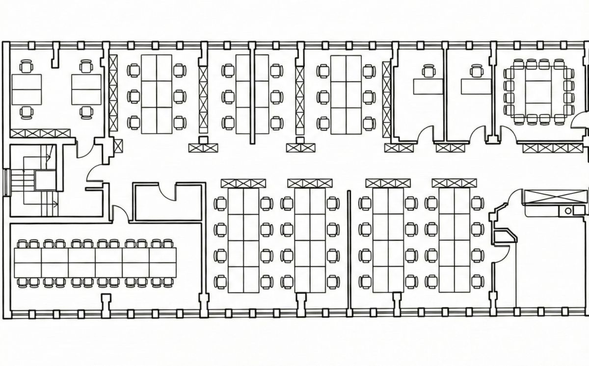Nowoczesne Biuro Open Space 458m2 - Lublin