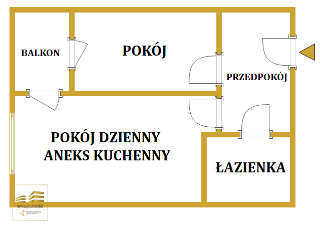 Mieszkanie 38,1 m2 na  osiedlu Wrotków