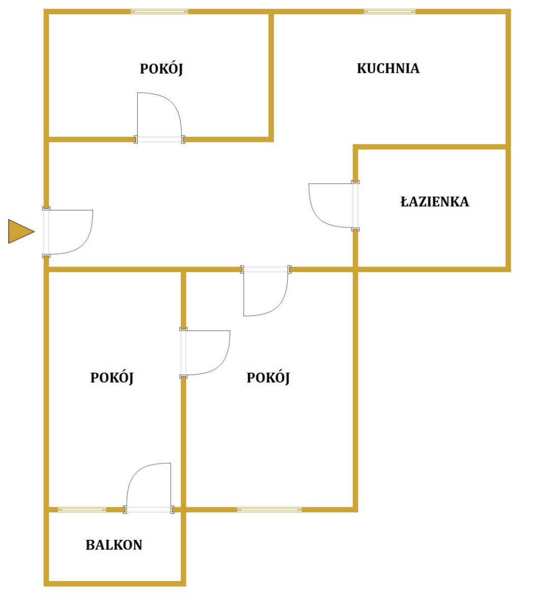 Na sprzedaż 3 pokoje + kuchnia I Balkon I Piwnica