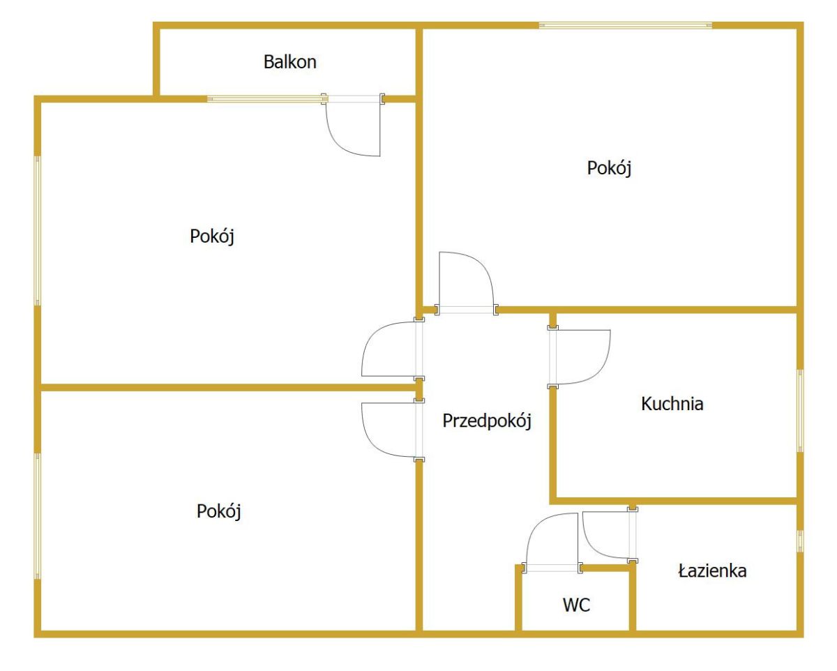 Centrum 3 pokoje, balkon, piwnica, 2 garaże