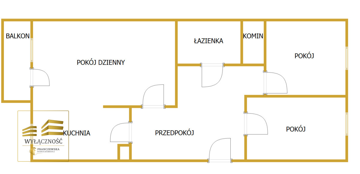 3 pokoje, balkon, piwnica