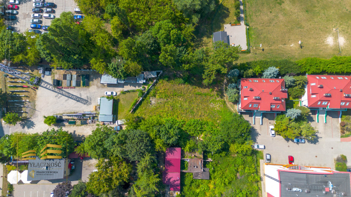 Działka usługowa z koncepcją - Lublin, Sławinek