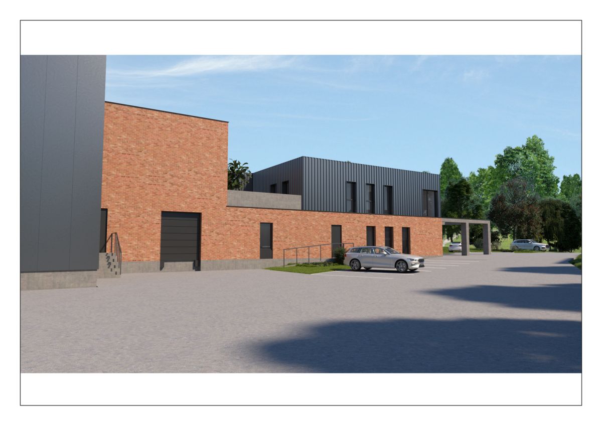Działka z koncepcją hali 970m2 - Dąbrowica, Lublin
