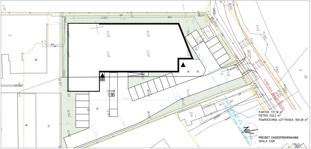 Działka z koncepcją hali 970m2 - Dąbrowica, Lublin