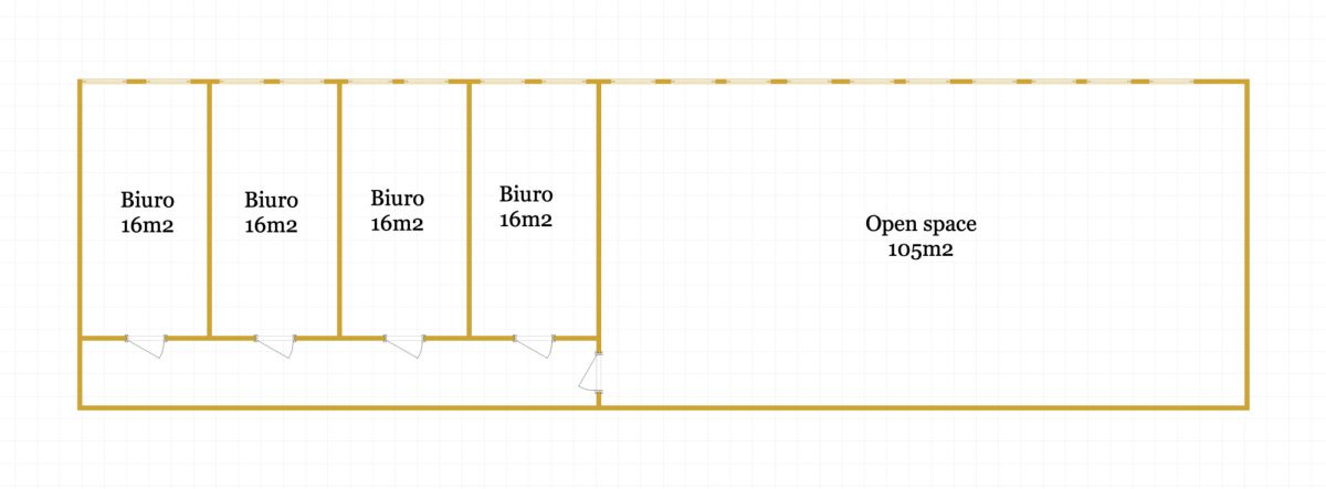 Biuro 170 m² Felin | Brak opłat za ogrzewanie