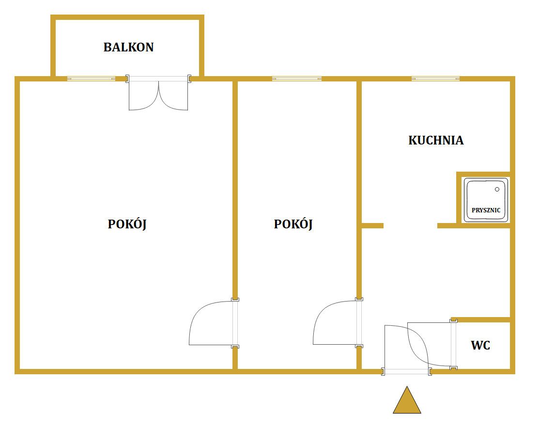 Mieszkanie 2 pokoje z balkonem Nowy Świat