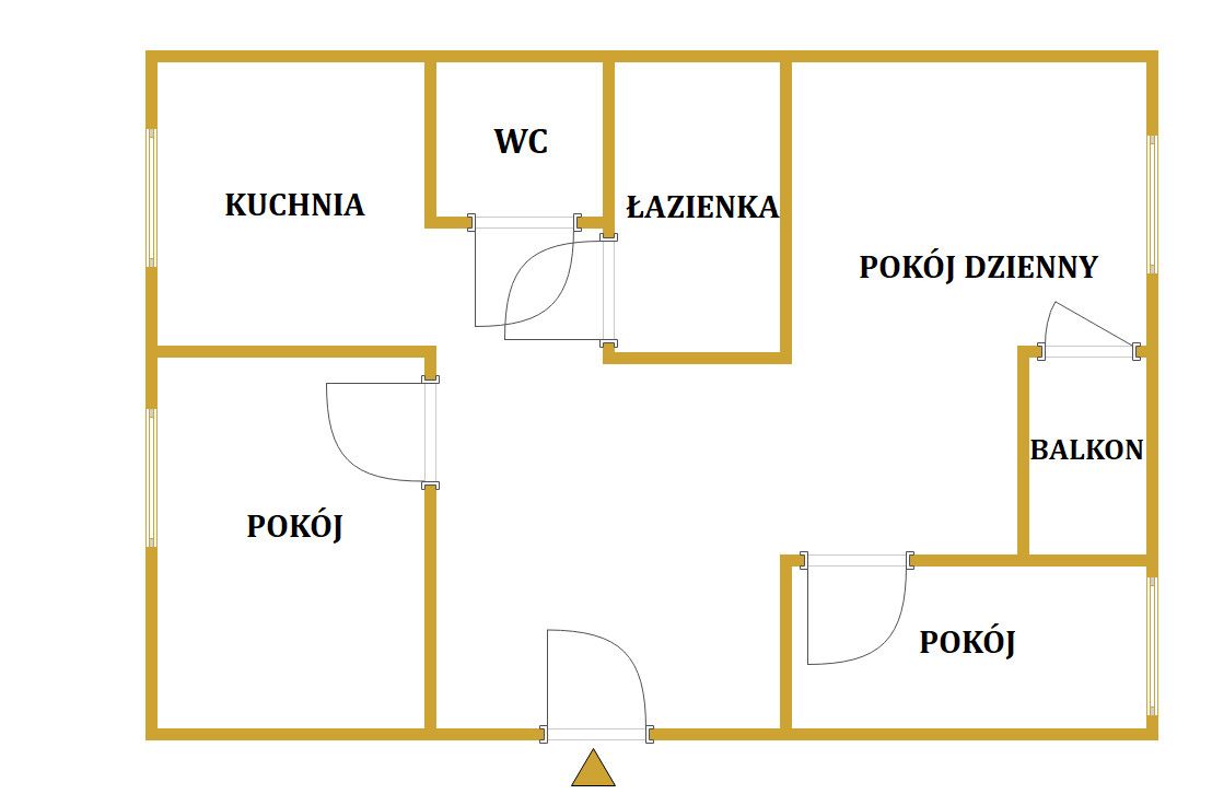3 pokojowe mieszkanie o pow.67,3 m2  Czuby Błonie
