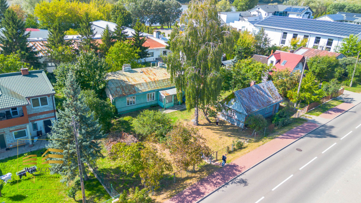 Działka budowlana nad Wisłą