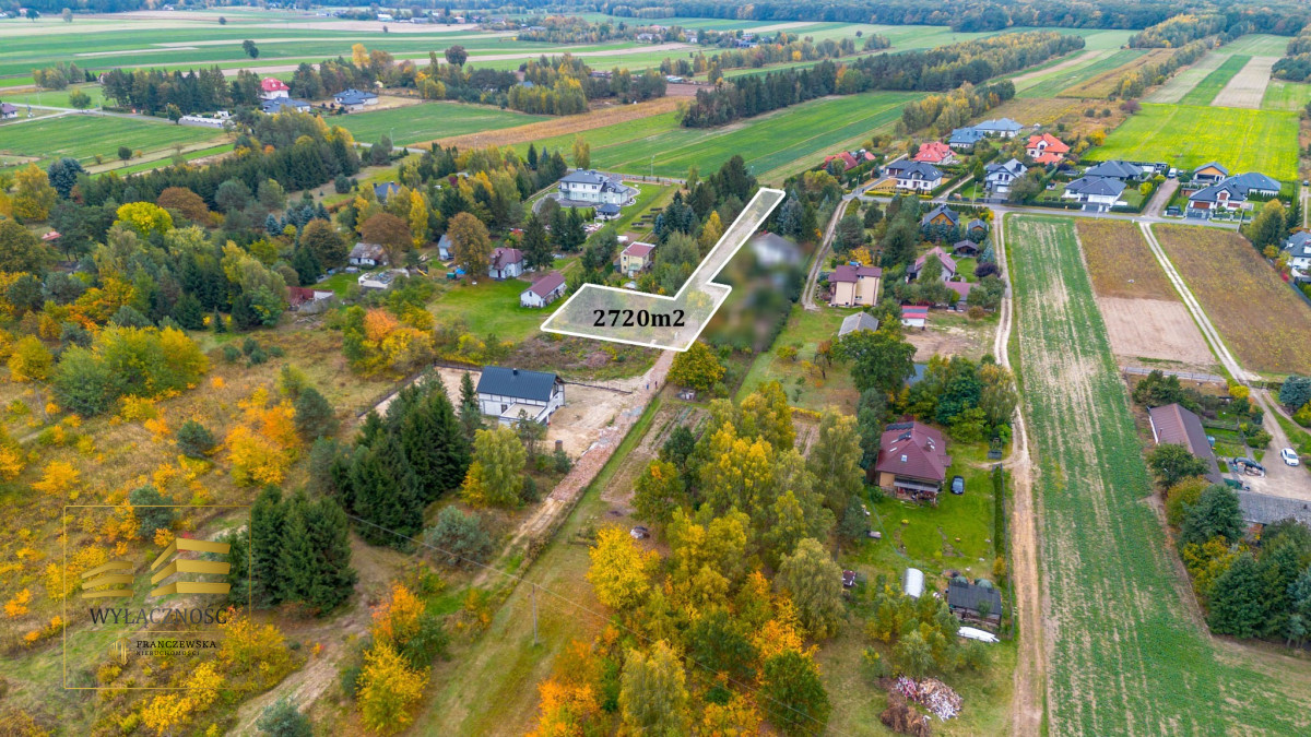Działka 2 720 m2 Łuszczów Pierwszy