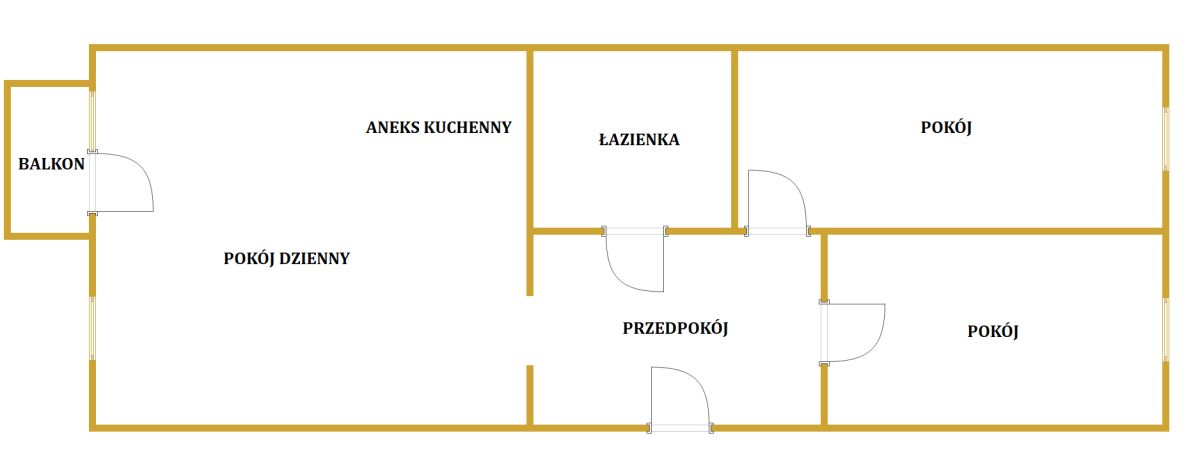 Mieszkanie 3 pokoje Żołnierska