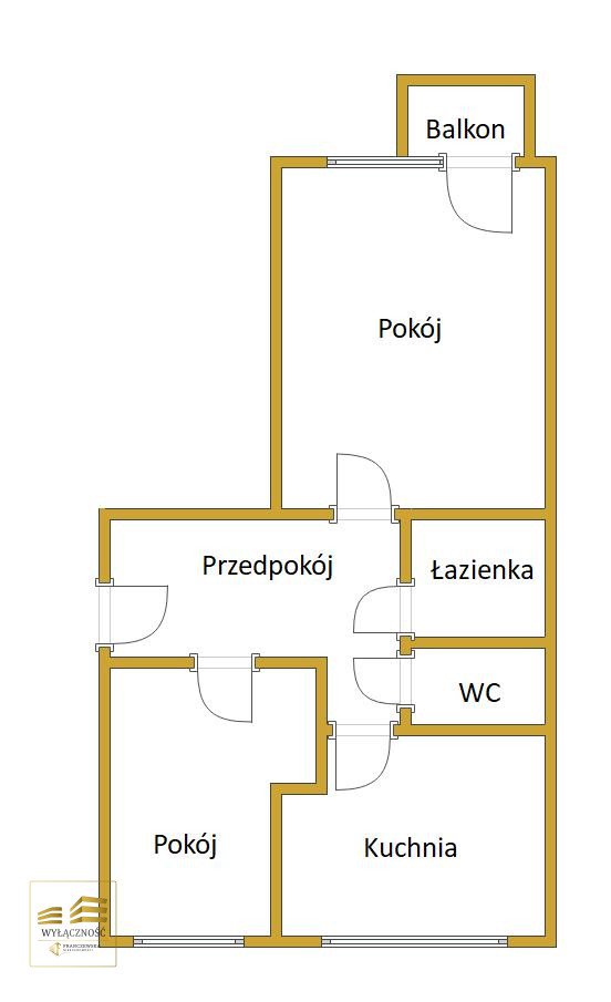 2 pokoje, balkon, piwnica Kleeberga