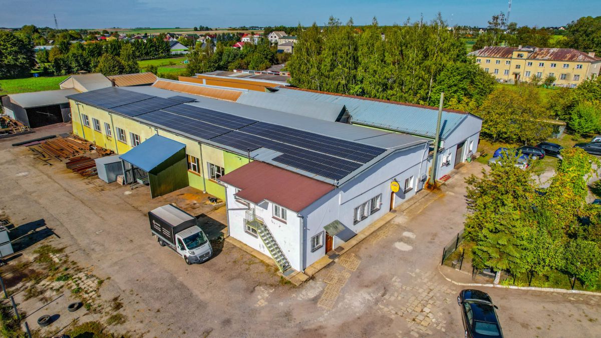 Hala produkcyjna na działce 1,27ha - Wierzbica